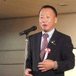 大島九州男 参議院議員も応援にかけつけた
